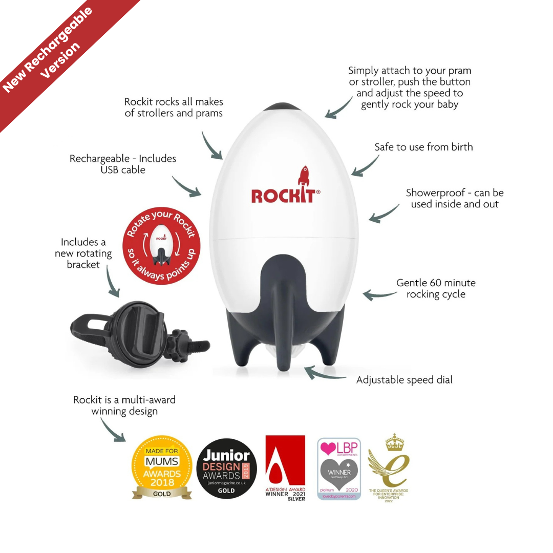Rockit Rocker - Award-Winning Portable Stroller Rocker