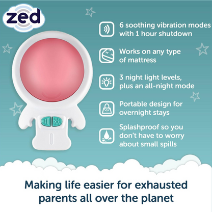 Zed - The Award-Winning Vibration Sleep Soother and Night Light